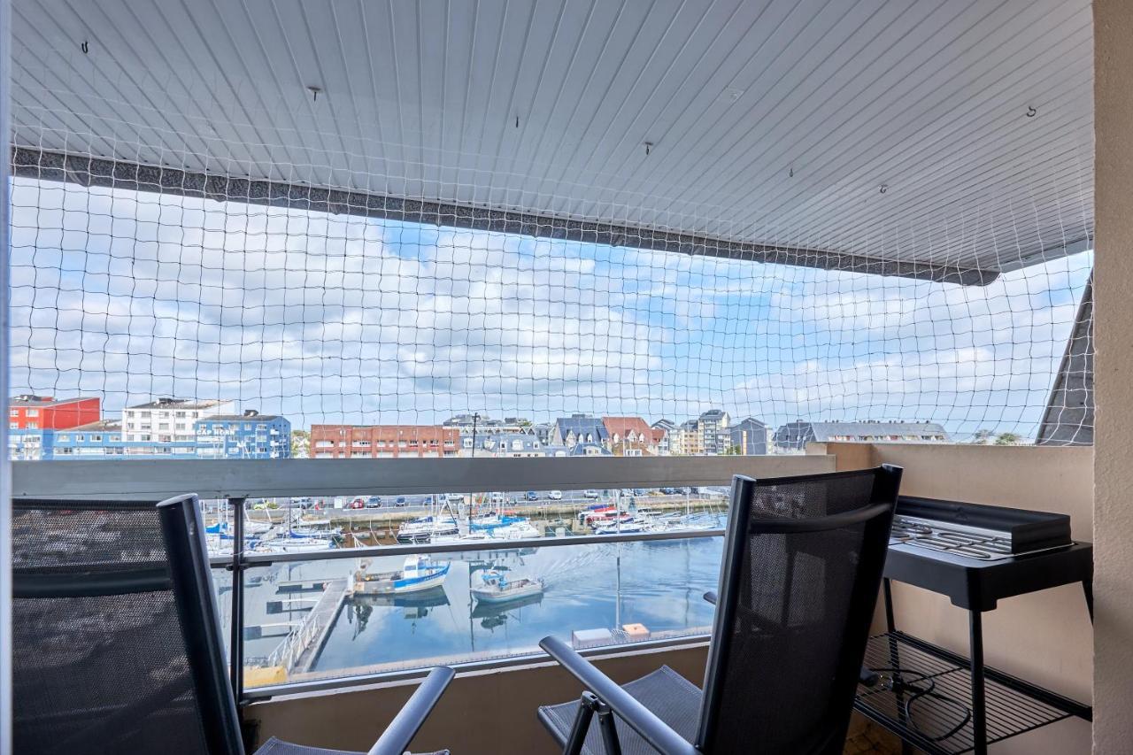 Le Tikahupo - Charmant Appt Vue Sur Le Port Courseulles-sur-Mer Exteriér fotografie